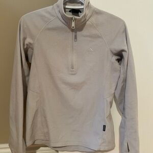 Macpac Light Gray Fleece Pullover